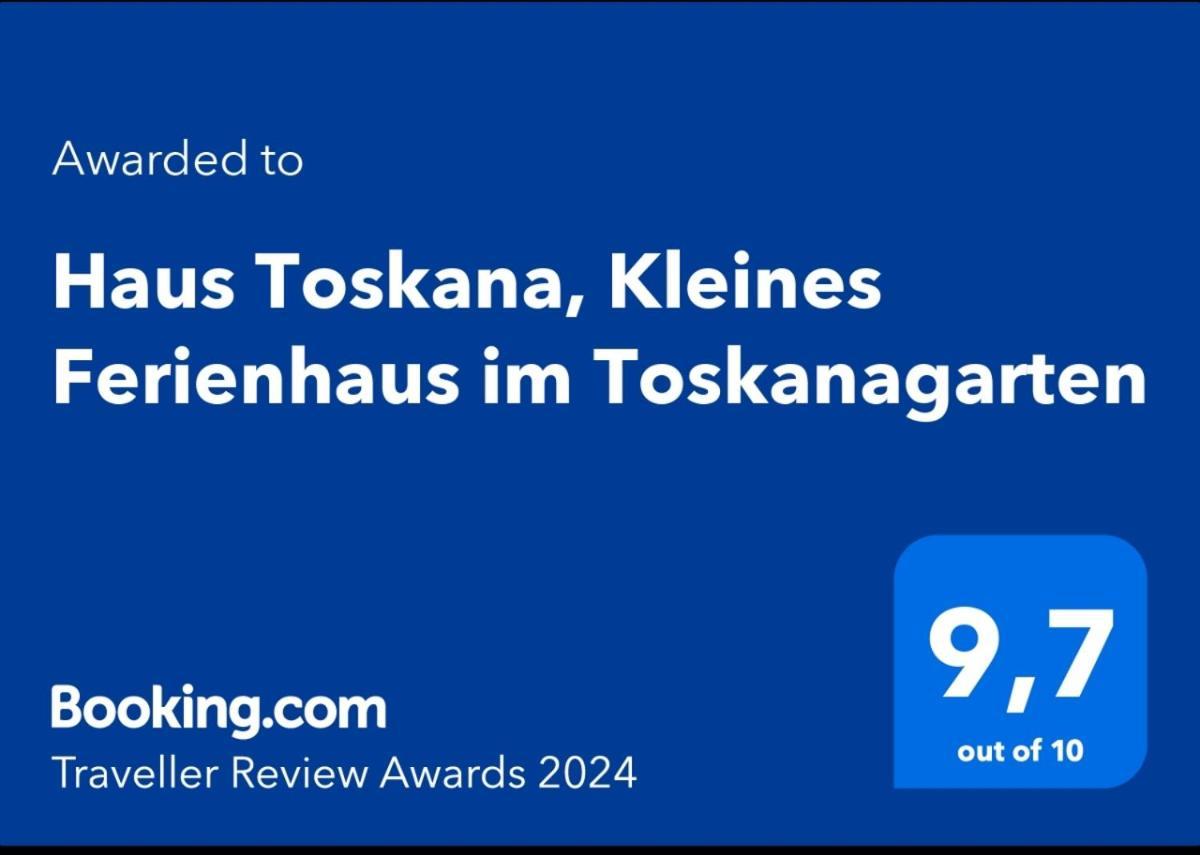 Haus Toskana, Kleines Ferienhaus Im Toskanagarten Bad Sulza Extérieur photo
